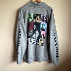 Taylor Swift Eras Tour Quarter Zip Sweatshirt